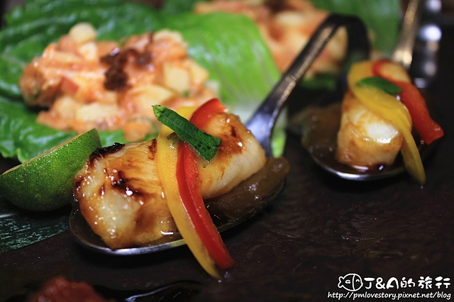【捷運忠孝敦化】花酒藏 Aplus Dining Sake Bar–酥脆綿密鱈魚地瓜很特別~比目魚鰭邊握香又不油膩! @J&A的旅行 【捷運忠孝敦化】花酒藏 Aplus Dining Sake Bar–酥脆綿密鱈魚地瓜很特別~比目魚鰭邊握香又不油膩!