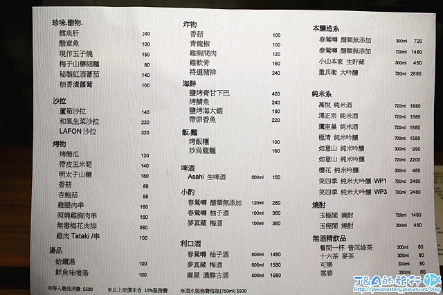 新開幕樂逢居酒屋 7分熟豬肉與雞肉帶給味蕾不同的層次！LAFON 樂逢居酒屋【捷運南京復興】LAFON居酒屋/中山區日本料理/中山區居酒屋/雞肉 Tataki
